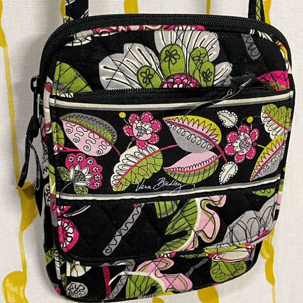 Vera Bradley Mini Crossbody Hipster Moon Blooms